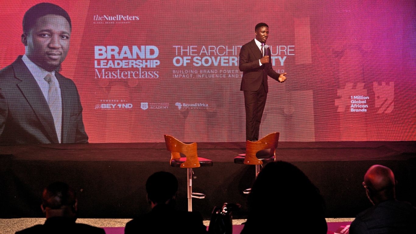 Nuel Peters_Speaking at the Brand Leadership Masterclass 2026