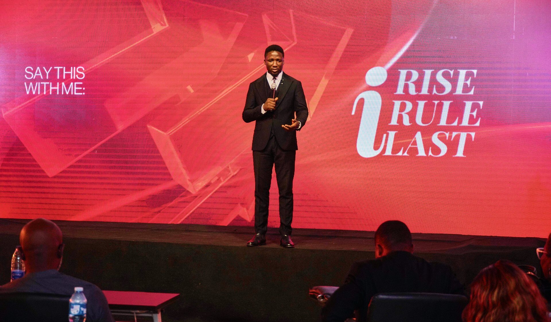 Nuel Peters Talking on Stage at Brand Leadership Masterclass_2026